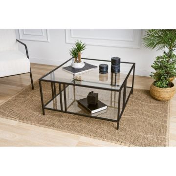 Mobilier Uranüs, 80x80 cm - Negru