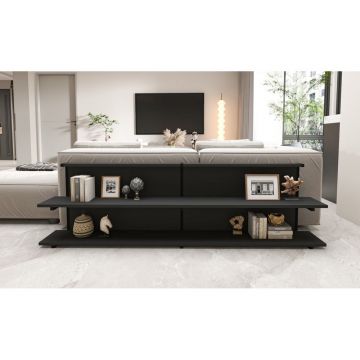 Consola Mela, 180x22 cm - Antracit