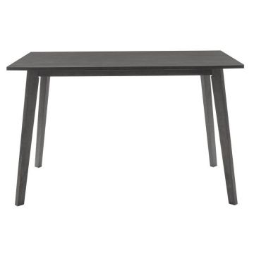 Masă de sufragerie Benson MDF, 120x75x75 cm - Gri