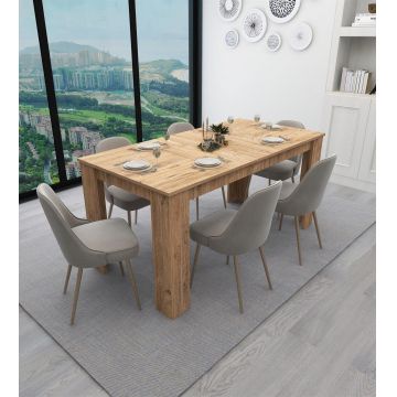 Masă Linus Dining Sufragerie (diverse dimensiuni) - Stejar