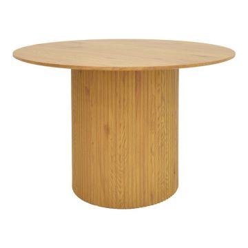 Masa rotunda, Karulo, sonoma, 120x76 cm - Stejar