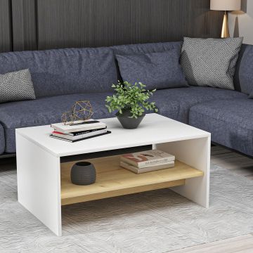Masuta de cafea Apollon, 90 x 47 x 45 cm - Negru