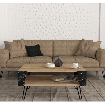Masuta de cafea Cina, Safir, 90x40x64 cm - Multicolor