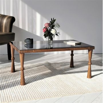 Masuta de cafea Dolce - Walnut, Nuc, 56x37x86 cm - Nuc