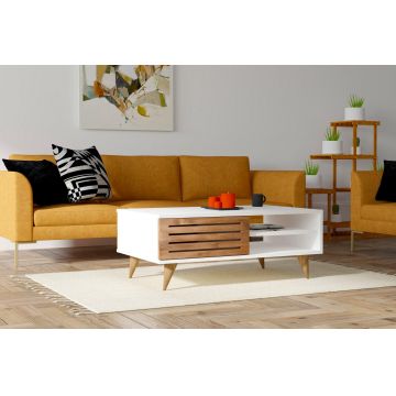 Masuta de cafea Hit, Nuc, 100x42x60 cm - Nuc