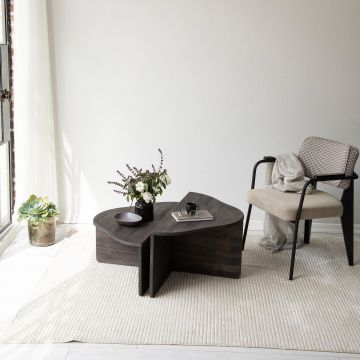 Masuta de cafea Reis Coffee Table, Gri, 90 x 40 x 45 cm - Gri