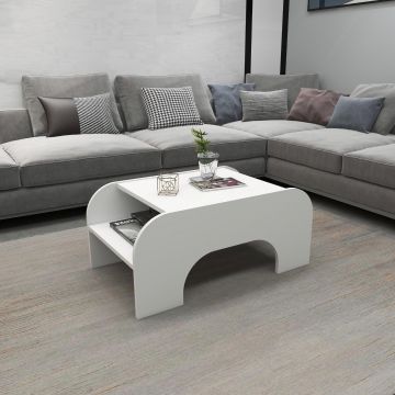 Masuta de Sufragerie Darina, Alb, 90 x 40 x 54 cm - Alb