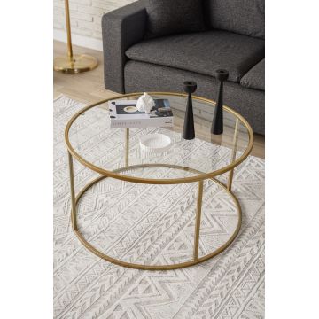 Mobilier Berlin 80x80 - Auriu