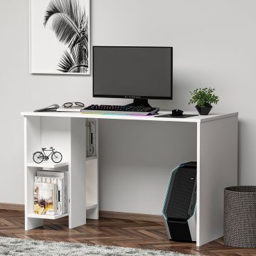 Birou Alya, Diverse culori, 120x60x74 cm - Alb