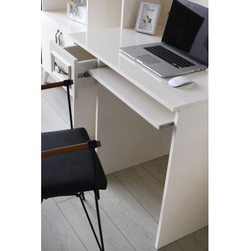 Birou Irmak 70191, Crem, 90x60x167 cm - Crem