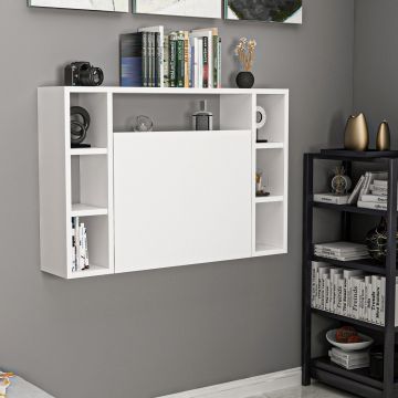 Birou Omega, Alb, 56x46x60 cm - Alb