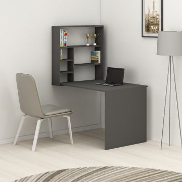 Birou Sedir, Diverse culori, 59x16x80 cm - Antracit