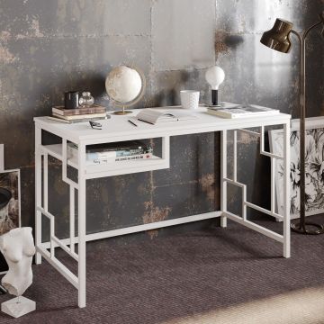 Birou Victory, Diverse culori, 120x60x75 cm - Alb