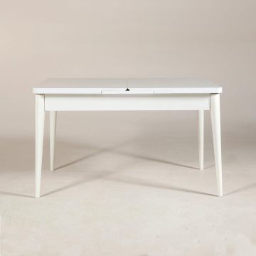 Masa Bucatarie Vina, 130 x 77 x 80 cm - Alb
