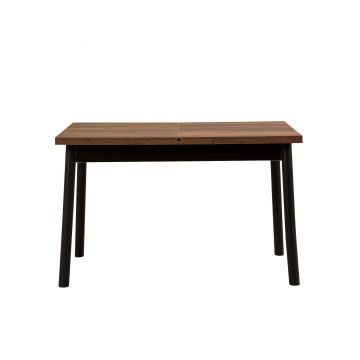 Masă Oliver Open -  Barok Black, Negru, 75x77x120 cm - Negru