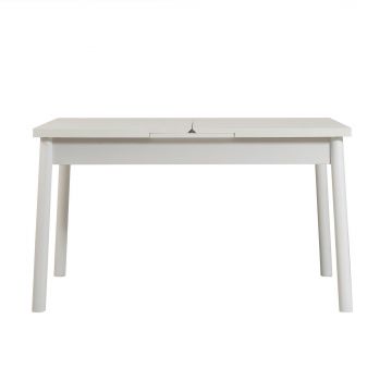 Masă Santiago Dining Table Atlantic, Stejar (diverse dimensiuni) - Alb