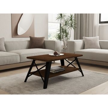 Măsuță de cafea Konik, Nuc, 98x50x43 cm - Nuc