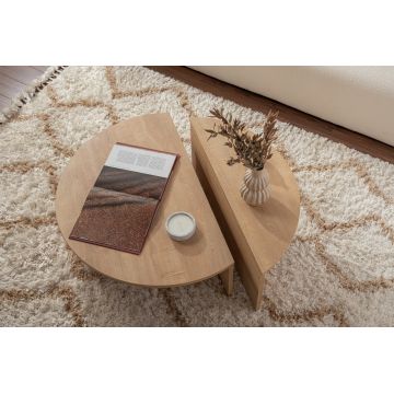 Măsuță de cafea Orion, Diverse culori, 90x60x30 cm - Honey oak
