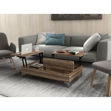 Masuta de Cafea Esinti, 121x69.2x28 cm - Nuc