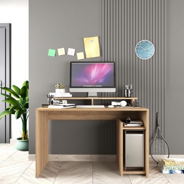 Birou Data, Stejar, 120x54x74 cm - Stejar