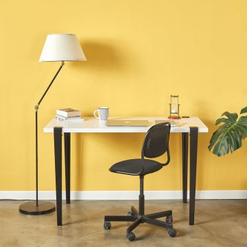 Birou Eridanos, Diverse culori, 120x60x75 cm - Alb - Negru