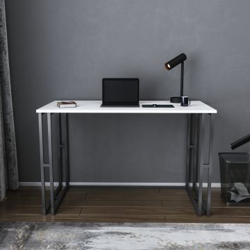Birou Kane, Diverse culori, 120x60x75 cm - Negru - Alb