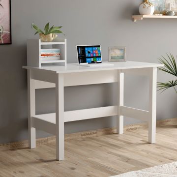 Birou London, Alb, 120x60x77 cm - Alb