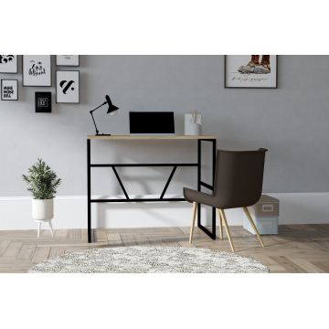 Birou Monea, Diverse culori, 90x74x60 cm - Stejar safir