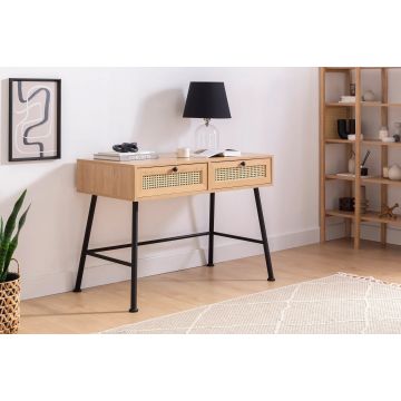 Birou Nala 107, Natur, 107x58x83 cm - Natural