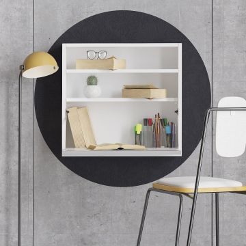 Birou Optimum, Alb, 64x20x60 cm - Alb