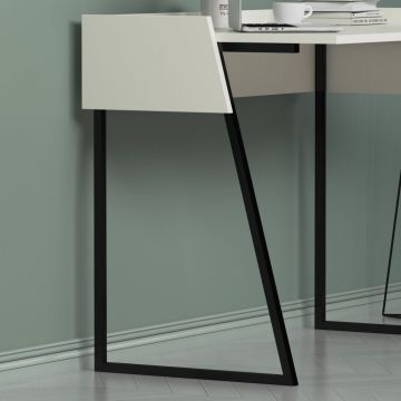 Birou Rone, Diverse culori, 104x57x78 cm - Alb