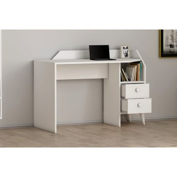 Birou Star, Diverse culori, 120x55x82 cm - Alb