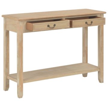 vidaXL Masă consolă, 110 x 35 x 80 cm, lemn vidaXL Masă consolă, 110 x 35 x 80 cm, lemn
