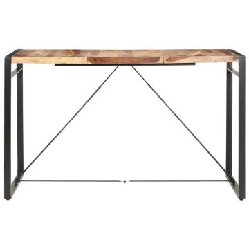 vidaXL Masă de bar, 180 x 90 x 110 cm, lemn masiv de sheesham