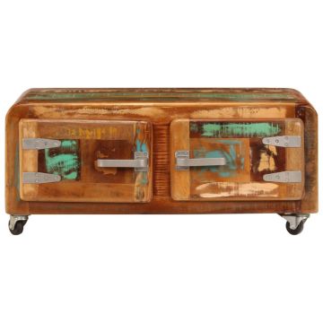 vidaXL Măsuță de cafea, 85 x 55 x 40 cm, lemn masiv reciclat vidaXL Măsuță de cafea, 85 x 55 x 40 cm, lemn masiv reciclat