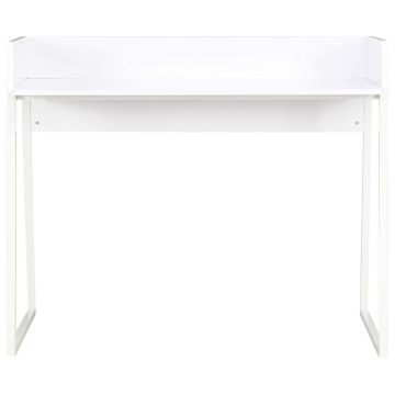 vidaXL Birou, alb, 90 x 60 x 88 cm