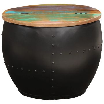 vidaXL Măsuță de cafea, 53 x 43 cm, lemn masiv reciclat vidaXL Măsuță de cafea, 53 x 43 cm, lemn masiv reciclat