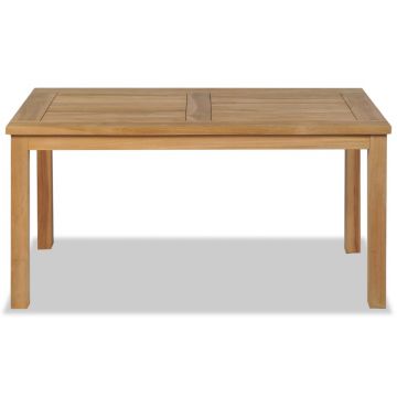 vidaXL Măsuță de cafea, 90 x 50 x 45 cm, lemn de tec vidaXL Măsuță de cafea, 90 x 50 x 45 cm, lemn de tec